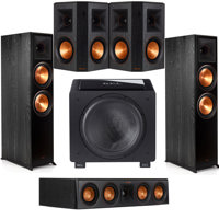 

Klipsch Reference Premiere RP-8000F 5.1 Home Theater Pack, Ebony