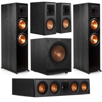 

Klipsch Reference Premiere RP-8000F 5.1 Home Theater Pack, Ebony