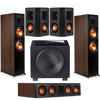 

Klipsch Reference Premiere RP-8000F 5.1 Home Theater Pack, Walnut