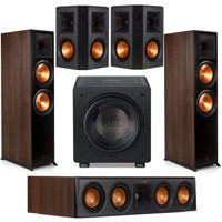 

Klipsch Reference Premiere RP-8000F 5.1 Home Theater Pack, Walnut