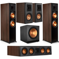 

Klipsch Reference Premiere RP-8000F 5.1 Home Theater Pack, Walnut