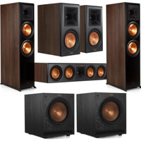

Klipsch Reference Premiere RP-8000F 5.2 Home Theater Pack, Walnut