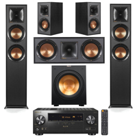 

Klipsch Reference R-625FA 5.1 Home Theater System, Black