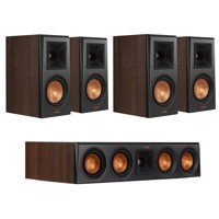 

Klipsch Reference Premiere RP-500M 5.0 Home Theater Pack, Walnut