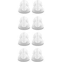 

Klipsch Replacement Oval Ear Tip for Image and Reference Series In-Ear Headphones, Large Double-Flange, Clear, 4-Pair