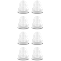 

Klipsch Replacement Oval Ear Tip for Image and Reference Series In-Ear Headphones, Small Double-Flange, Clear, 4-Pair