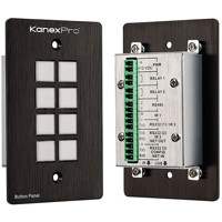 

KanexPro Programmable Control Panel for IR, RS-232 and RS-485 Ports, Black