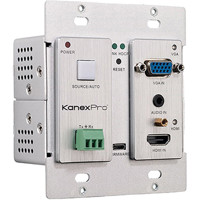 

KanexPro 4K HDMI and VGA Wall Plate Transmitter Over HDBaseT