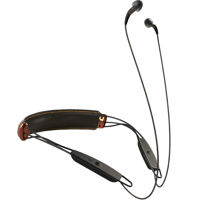 

Klipsch X12 Neckband Bluetooth In-Ear Headphones with cVc Mic, Brown Stitched Leather