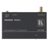 

Kramer Electronics 401DN Analog Video Signal Converter, Composite (BNC) to Y/C (S-Video)