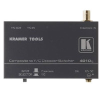 

Kramer Electronics Video Signal Converter / Switcher, Composite (BNC) to Y/C (S-Video)