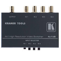 

Kramer Electronics 4x1VB 4x1 Composite Video Mechanical Switcher