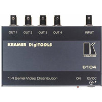 

Kramer Electronics 6104 1:4 Reclocking SDI Distribution Amplifier