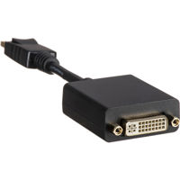 

Kramer Electronics ADC-DPM/DF Mini DisplayPort (M) to DVI-I (F) Passive Adapter Cable, 1080p, 3', Black