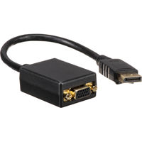 

Kramer Electronics ADC-DPM/GF DisplayPort (M) to 15-Pin HD VGA (F) Adapter Cable, 3'