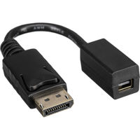 

Kramer Electronics ADC-DPM/MDPF DisplayPort (M) to Mini DisplayPort (F) Adapter Cable, 1'