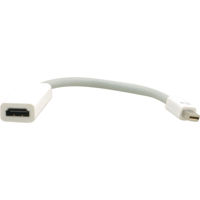 

Kramer Electronics ADC-MDP/HF Mini DisplayPort (M) to HDMI (F) Active 4K30 Adapter Cable, 4'