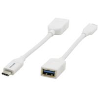 

Kramer Electronics ADC-USB31/CAE USB 3.1 Type-C (M) to USB Type-A (F) Adapter Cable, White