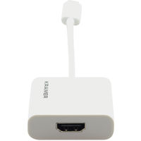 

Kramer Electronics ADC-U31C/HF USB 3.1 Type-C (M) to HDMI (F) Adapter Cable, 6.7"