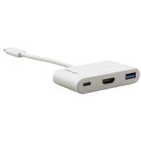 

Kramer Electronics ADC-U31C/M2 USB 3.1 Type C to HDMI and USB 3.0 and PD Adapter Cable, 6.7"