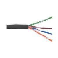 

Kramer Electronics BC-5ESLD 4-Pair 24-AWG Cat 5e-Solid Center Un-Shielded Twisted Pair Ethernet Cable, 1000', Black