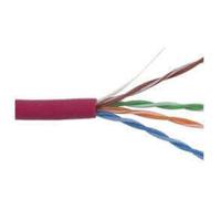 

Kramer Electronics BC-5ESLD 4-Pair 24-AWG Cat 5e-Solid Center Un-Shielded Twisted Pair Ethernet Cable, 1000', Red