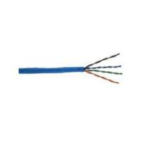 

Kramer Electronics 1000' 4-Pair Cat 6 Solid Center Un-Shielded Twisted Pair Bulk Cable, 24 AWG, Blue