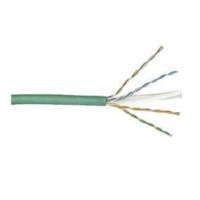 

Kramer Electronics 1000' 4-Pair Cat 6 Solid Center Un-Shielded Twisted Pair Bulk Cable, 24 AWG, Green