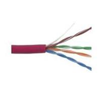 

Kramer Electronics 1000' 4-Pair Cat 6 Solid Center Un-Shielded Twisted Pair Bulk Cable, 24 AWG, Red