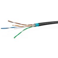 

Kramer Electronics 250' Plenum Rated Cat 6 F/UTP Cable for DGKat, HDBaseT and LAN Systems, Black