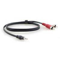 

Kramer Electronics C-A35M/2RAM 3.5mm Stereo Audio (M) to 2 RCA (M) Breakout Cable, 15'
