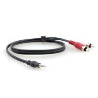 

Kramer Electronics C-A35M/2RAM 3.5mm Stereo Audio to 2 RCA (Male-Male) Breakout Cable, 50'