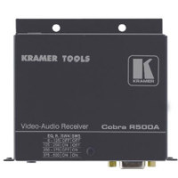 

Kramer Electronics Cobra-R500A Multi-Mode Video and Mono Audio Over Twisted Pair Receiver, 500 feet Range