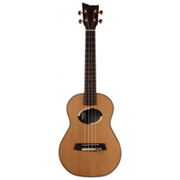 

Kremona Coco Concert 4-String Ukulele, 18 Frets, Solid Cedar Top, Solid Rosewood Body, Rosewood Fingerboard, Satin Finish
