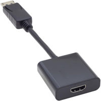 

Kramer Electronics ADC-DPM/HF/UHD DisplayPort (M) to HDMI (F) 4K Active Adapter Cable, 2'