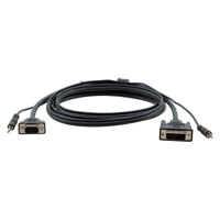 

Kramer Electronics C-MDMA/MGMA 15-Pin HD (M) to DVI (M) & 3.5mm Stereo Audio Cable, 6'