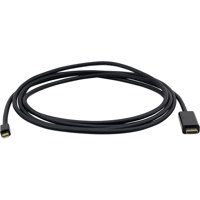 

Kramer Electronics C-MDP/HM/UHD Mini DisplayPort (M) to HDMI (M) 4K Active Cable, 3'