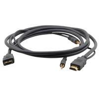 

Kramer Electronics C-MHMA/MHMA Flexible High-Speed HDMI Male Cable with Ethernet & 3.5mm Stereo Audio Cable, 25'