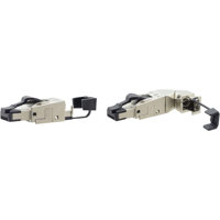 

Kramer Electronics CON-FIELD Field Assembly 180 Degree Shielded CAT6A RJ-45 Connector for CAT Cable, Single