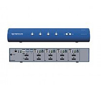 

Kramer Electronics DK42PDU-N HighSecLabs Dual Head 4-Port 4K30 UHD DVI-I and DisplayPort KVM Switch with sUSB