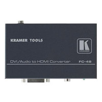 

Kramer Electronics FC-48 DVI and S/PDIF Audio to HDMI Format Converter