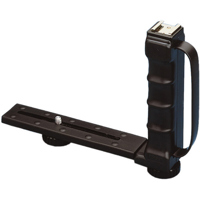 

Kaiser Folding Metal "L" Flash Bracket with Hand Strap for Shoe Mount Flashes