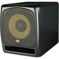 

KRK KRK12sHO 12" Front Loaded Vented Powered Subwoofer, 29.2Hz-60Hz-160Hz (L/R Inputs), 29.1Hz-211Hz (LFE Input) Frequency Response, 10 kOhms Impedance