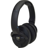 

KRK KNS 6400 Closed-Back Around-Ear Stereo Headphones, 36 Ohms, 10Hz-22KHz Frequency Response, Gold-Plated 3.5mm Plug with 1/4" Adapter