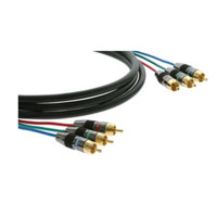 

Kramer Electronics 3 RCA (M) to 3 RCA (M) Cable (3 28 AWG Mini Coax), 10'