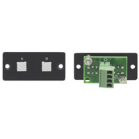 

Kramer Electronics RC-20TB 2-Button Remote Contact Closure Switch with Wall Plate Insert