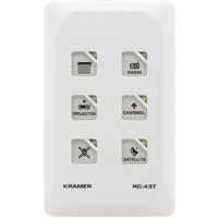 

Kramer Electronics RC-43T 6-Button KNET Auxiliary Control Panel
