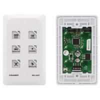 

Kramer Electronics RC-43T 6-Button Touch-Sensitive KNET Auxiliary Keypad and Room Controller, White & Black, US