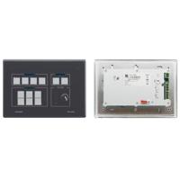 

Kramer Electronics RC-54DL 12-Button KNET Auxiliary Keypad with Knob and Displays, Black
