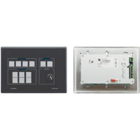 

Kramer Electronics RC-54DL 12-Button KNET Auxiliary Keypad with Knob and Displays, Gray